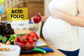 Cách bổ sung Acid Folic và Vitamin tổng hợp cho bà bầu