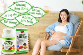 Green Canxi - Dòng Canxi Mát Cho Mẹ Bầu