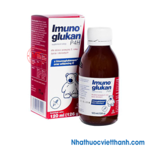 Siro Imuno Glukan P4H - Tăng sức đề kháng cho trẻ (chai 120ml)
