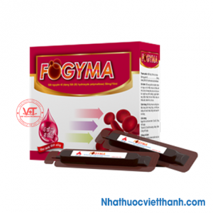 Fogyma Sắt dạng nước - Thuốc bổ sung sắt cho người có nguy cơ thiếu máu do thiếu sắt