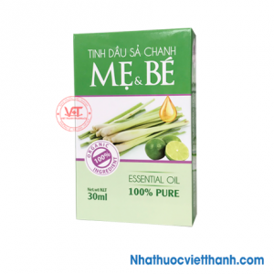 Tinh dầu xả chanh Mẹ và Bé (chai 30ml)