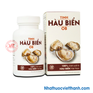 Tinh hàu biển OB Bảo vệ sực khỏe tăng cường sinh lý nam giới (hộp 30 viên)