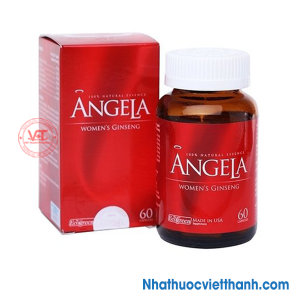 Sâm Angela Gold tăng cường sức khỏe sinh lý nữ (60 viên/lọ)