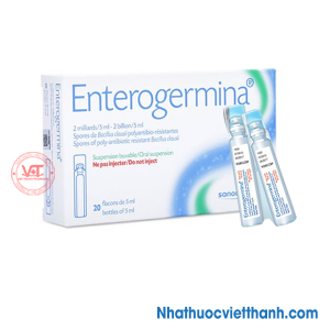 Enterogermina men ống vi sinh 5ml Sanofi (Hộp 20 ống)