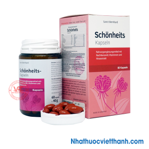 Schonheits Kapseln Dầu Hoa Anh Thảo viên uống dành cho phụ nữ