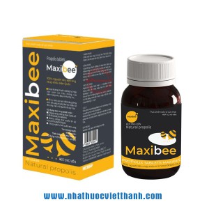 Viên ngậm keo ong Maxibee – Giảm ho, tăng cường sức đề kháng