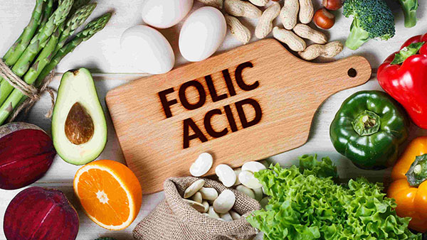 bo sung acid folic tu thuc pham