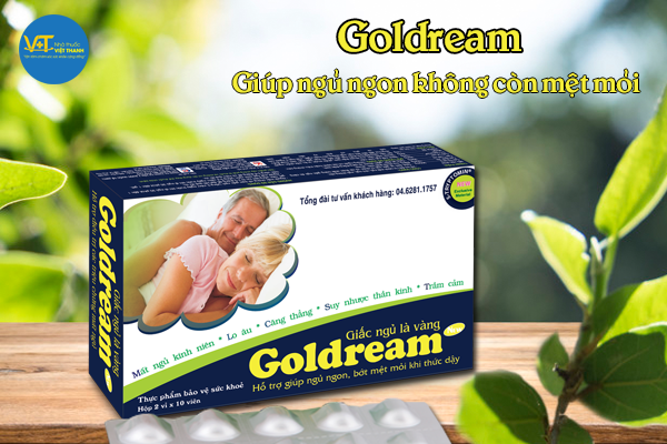 Goldream ho tro dieu tri benh mat ngu